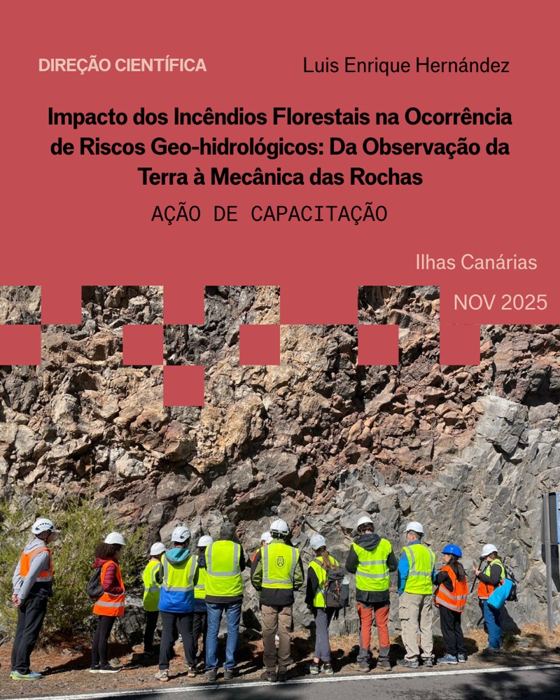 PRISMAC desenvolve curso avançado sobre impactos de incêndios florestais na instabilidade de encostas