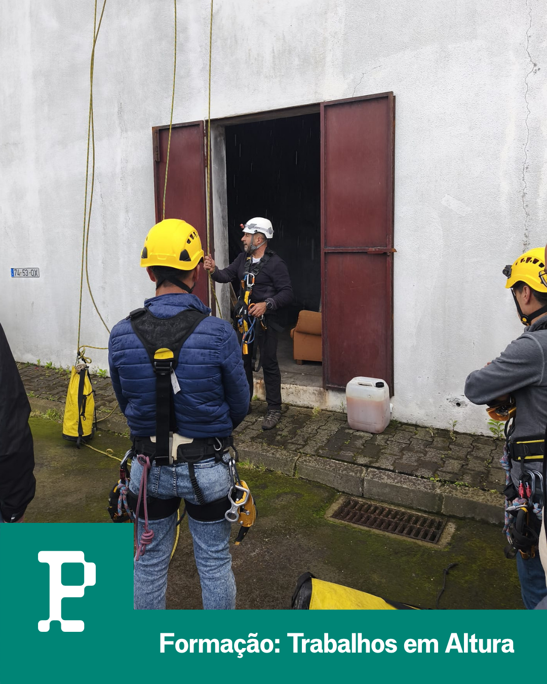 Segurança, preparação e capacitação técnica no terreno